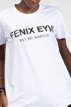 Load image into Gallery viewer, Le T-SHIRT FENIXEYVI EN COTON BLANC