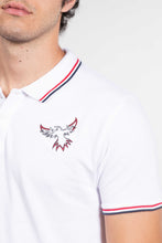 Load image into Gallery viewer, LE POLO FENIXEYVI BLANC&ROUGE BLEU