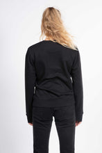 Load image into Gallery viewer, LE SWEAT-SHIRT NOIR CŒUR DE FENIX