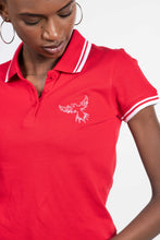 Load image into Gallery viewer, LE POLO FEMME FENIXEYVI RED ECARLATE