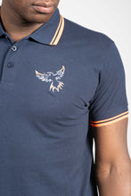 Load image into Gallery viewer, LE POLO FENIXEYVI MARINE&ORANGE