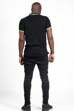 Load image into Gallery viewer, LE POLO FENIXEYVI NOIR&EMERAUDE