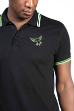 Load image into Gallery viewer, LE POLO FENIXEYVI NOIR&EMERAUDE