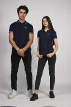Load image into Gallery viewer, LE POLO FENIXEYVI MARINE&BLANC ROUGE