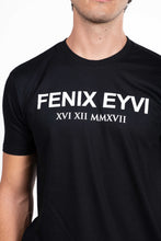 Load image into Gallery viewer, LE T-SHIRT FENIXEYVI EN COTON NOIR
