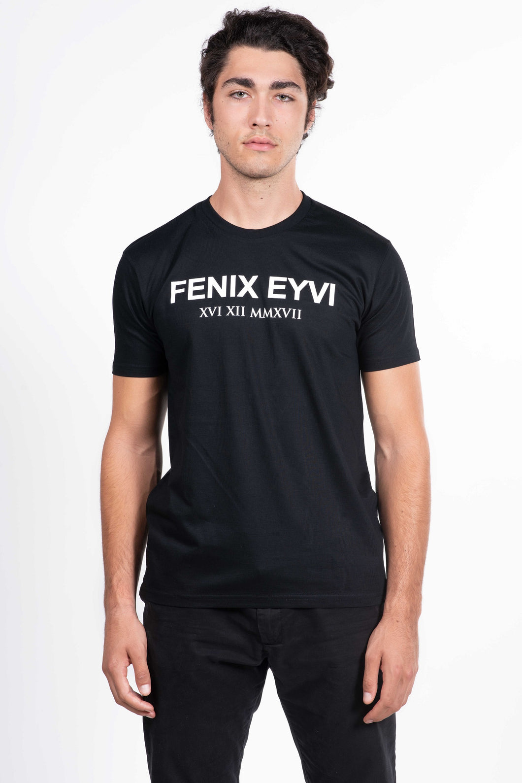 LE T-SHIRT FENIXEYVI EN COTON NOIR